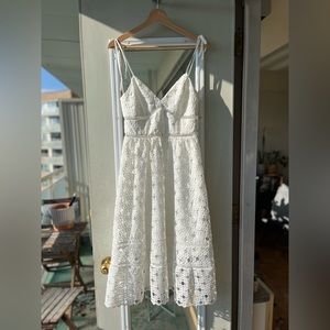 Brand new Bardot white lace dress